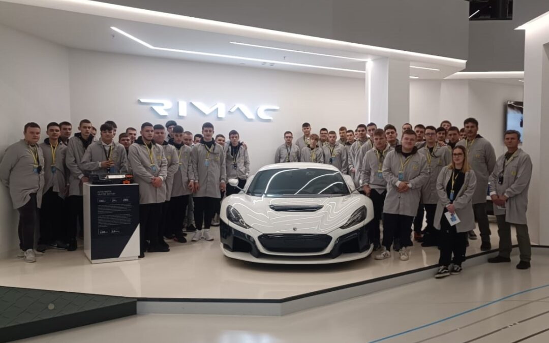 Posjet učenika tvornici Rimac Automobili