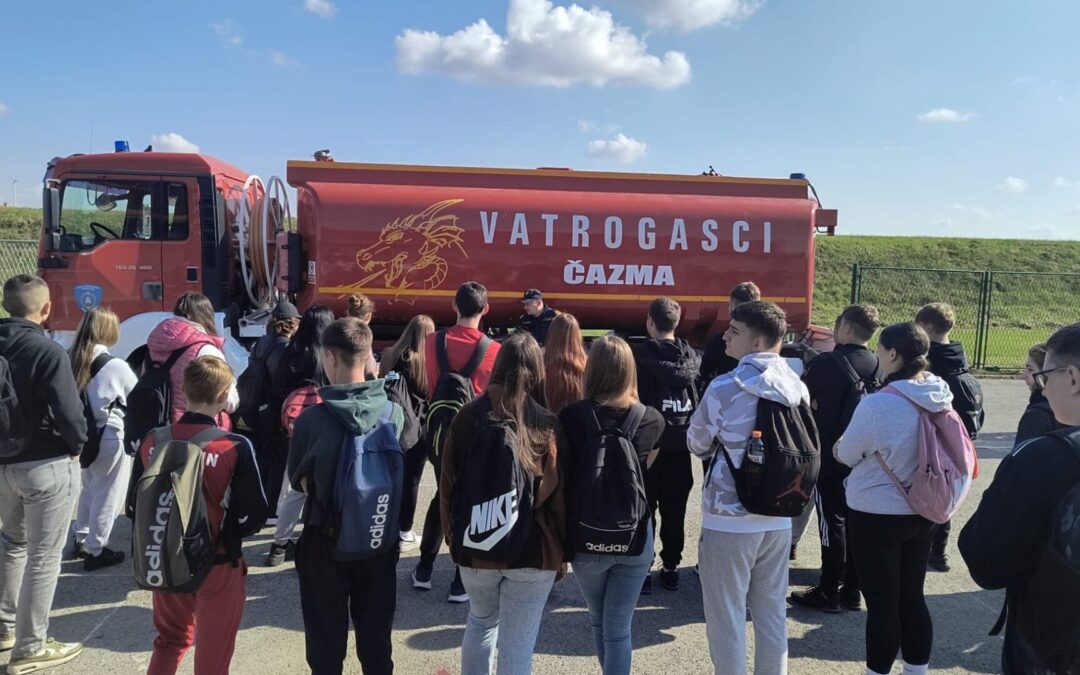 Posjet učenika JVP Grada Čazme