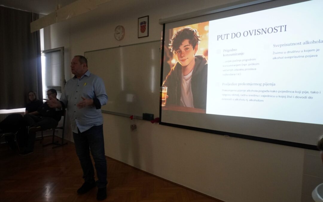 Predavanje u sklopu projekta „Zdrav za 5“