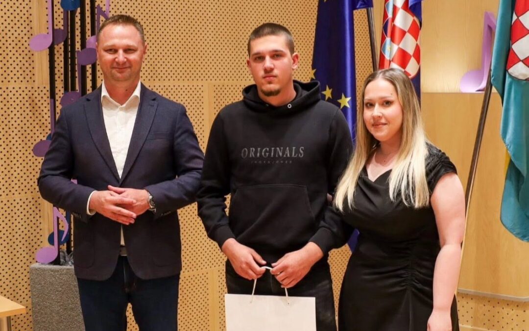 Veliko priznanje Županije za Leona Culetu i Mateu Gredelj